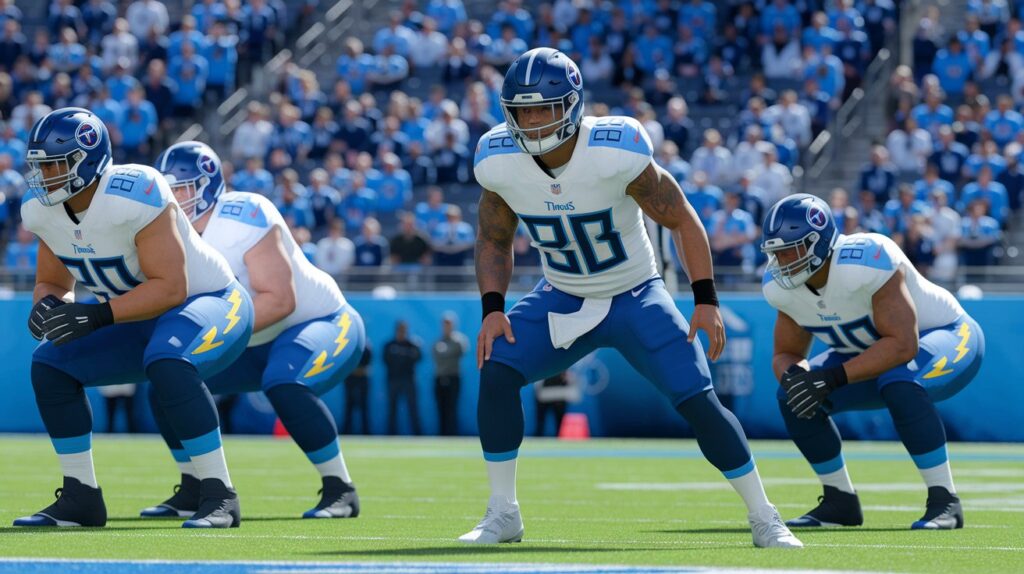 Tennessee Titans vs Los Angeles Chargers Match Player Stats (Nov 2 2025)